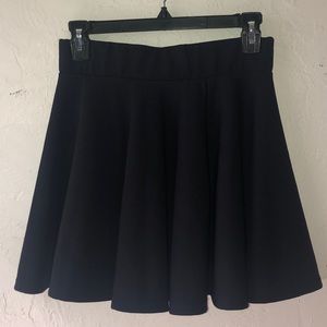 Dark navy blue skater skirt